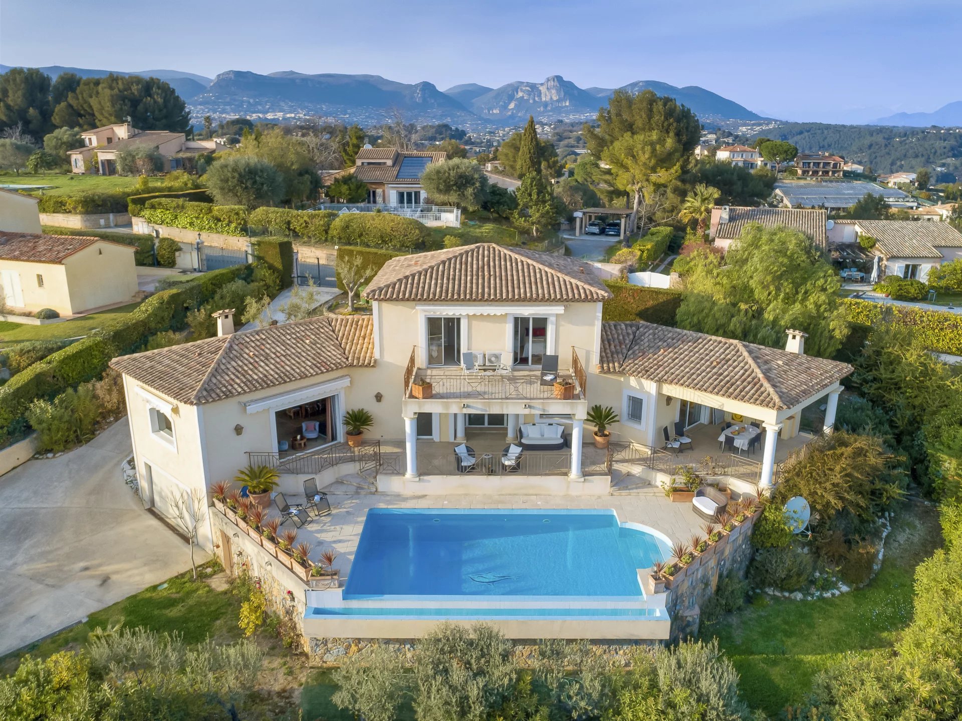 Villa provençale avec vue mer - Saint-Paul-de-Vence